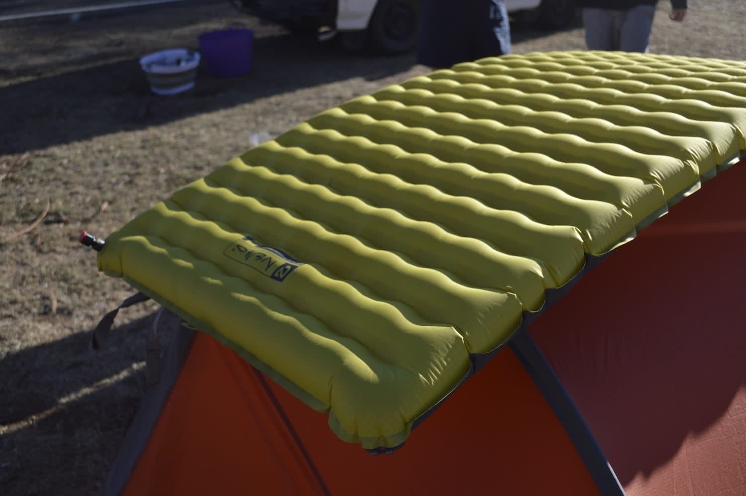 tim ashelford, nemo tensor 25r insulated review, sleeping, air pad, gear,