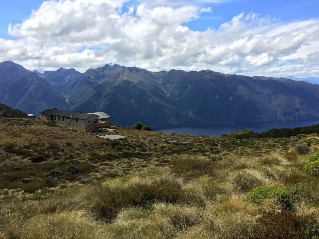 It's A Really Great Walk // Kepler Track (NZ), Nicholas Di Genni, Te Anau Lake, Luxmore, Hut, South Fiord, heath, grassland, valley