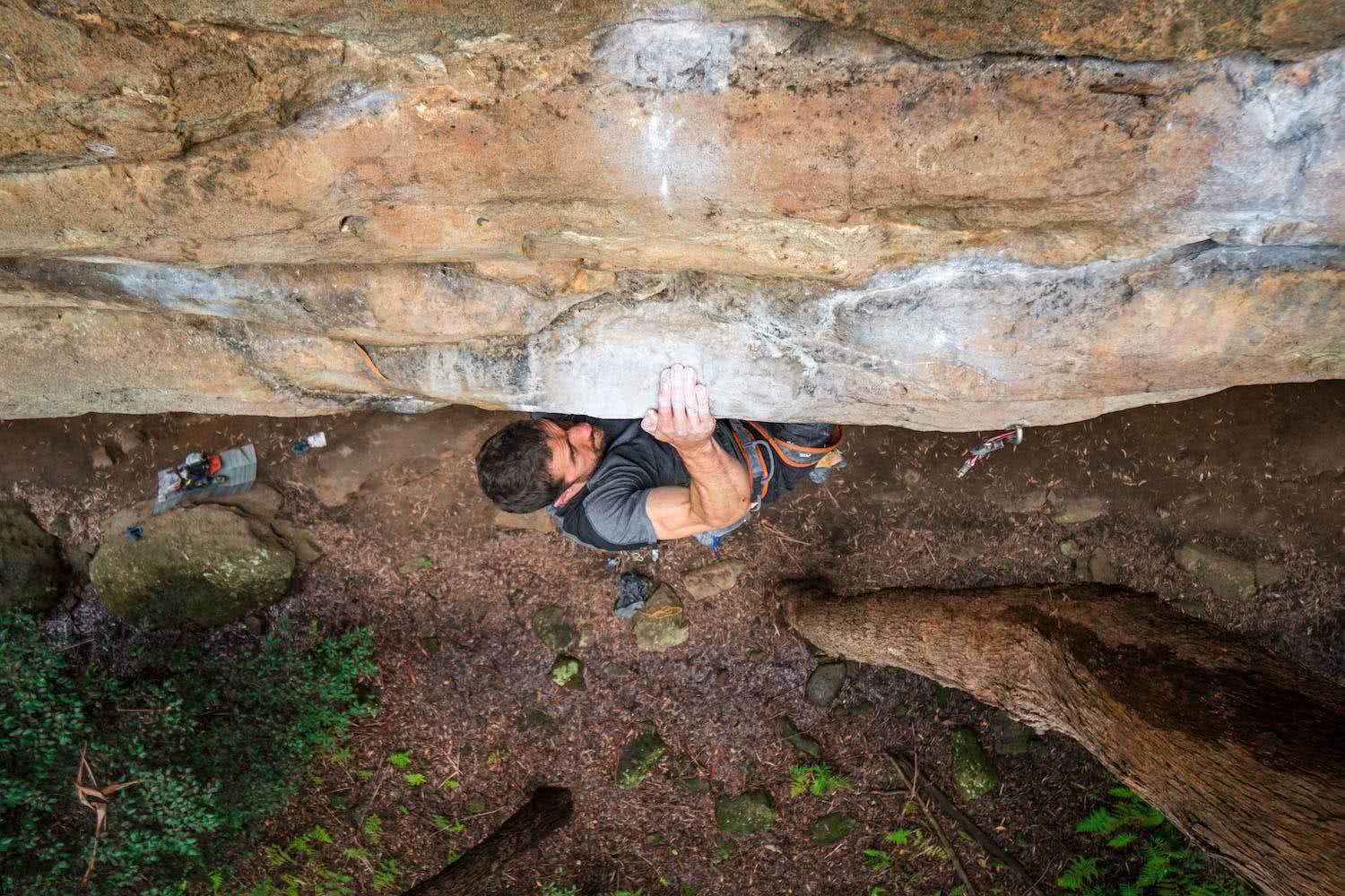 Mitch Scanlan-Bloor, Eyes on the prize, climbing, rock climbing, smooth, chalk, caring for your hands when rock climbing