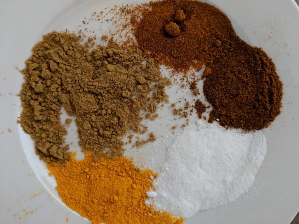 Camp Kitchen // Indian Style Lentils Recipe, Rachel Dimond, spices