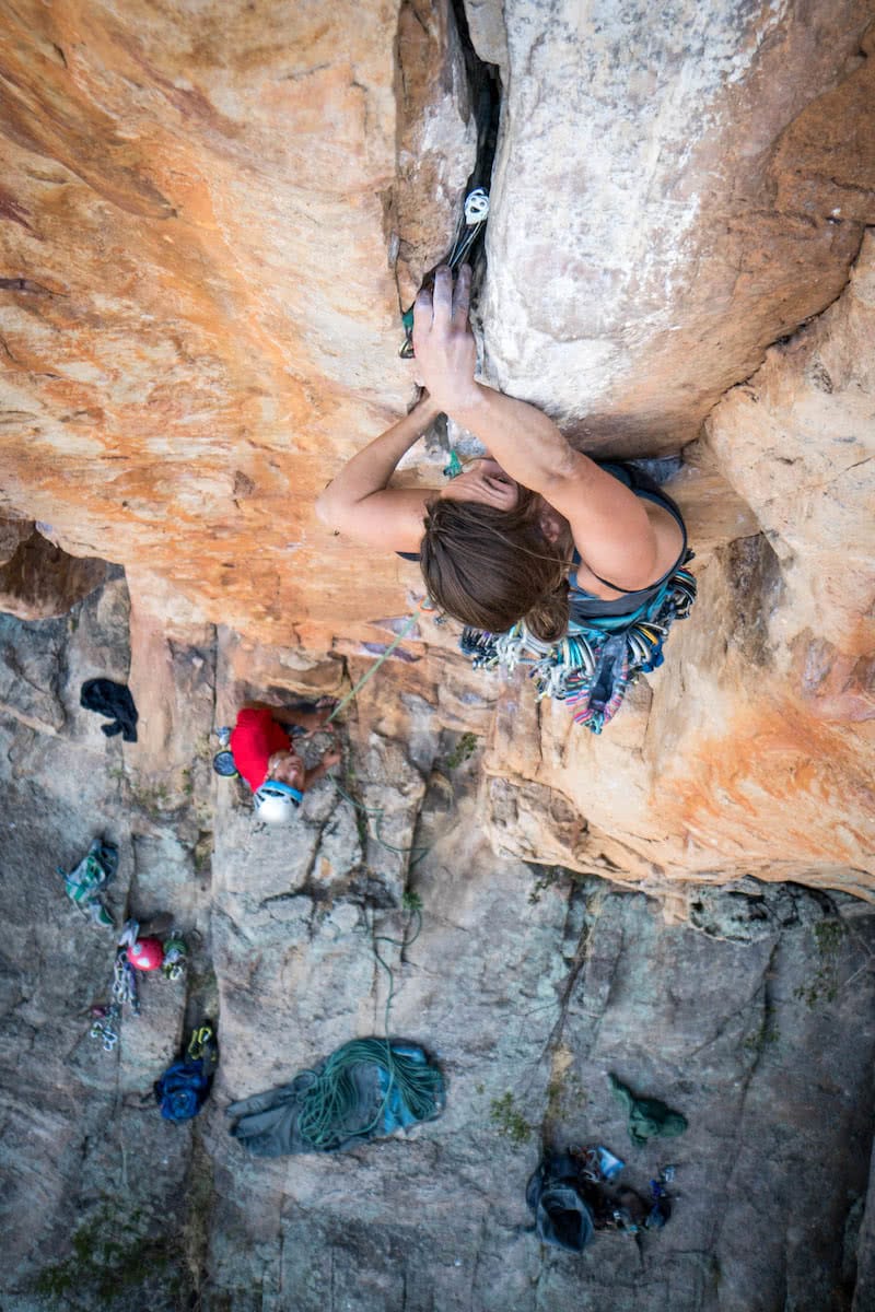 mitchell scanlan-bloor, trad, placement, gear, types of rock climbing