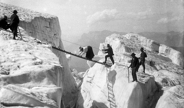 copyright 1865, climbers, chamonix