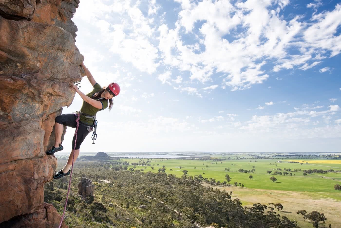 Angi - Arapiles climb 2017, wilderness wear, aussie gear