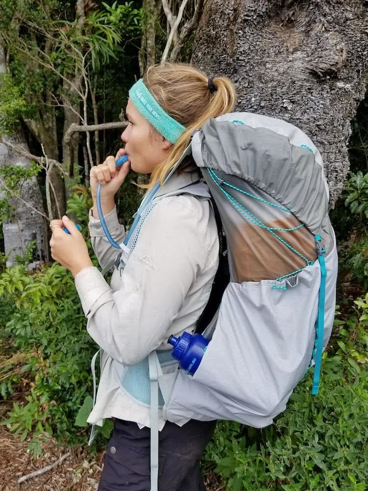 saphira schroers, osprey lumina 60, superultralight backpack, gear review, queensland, explorer