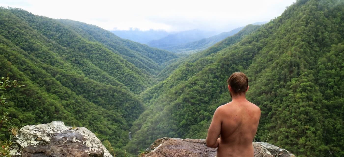 Windin Falls // A Tropical Tableland Oasis (QLD), Grant Purcell, lookout, valley, view, swimmer