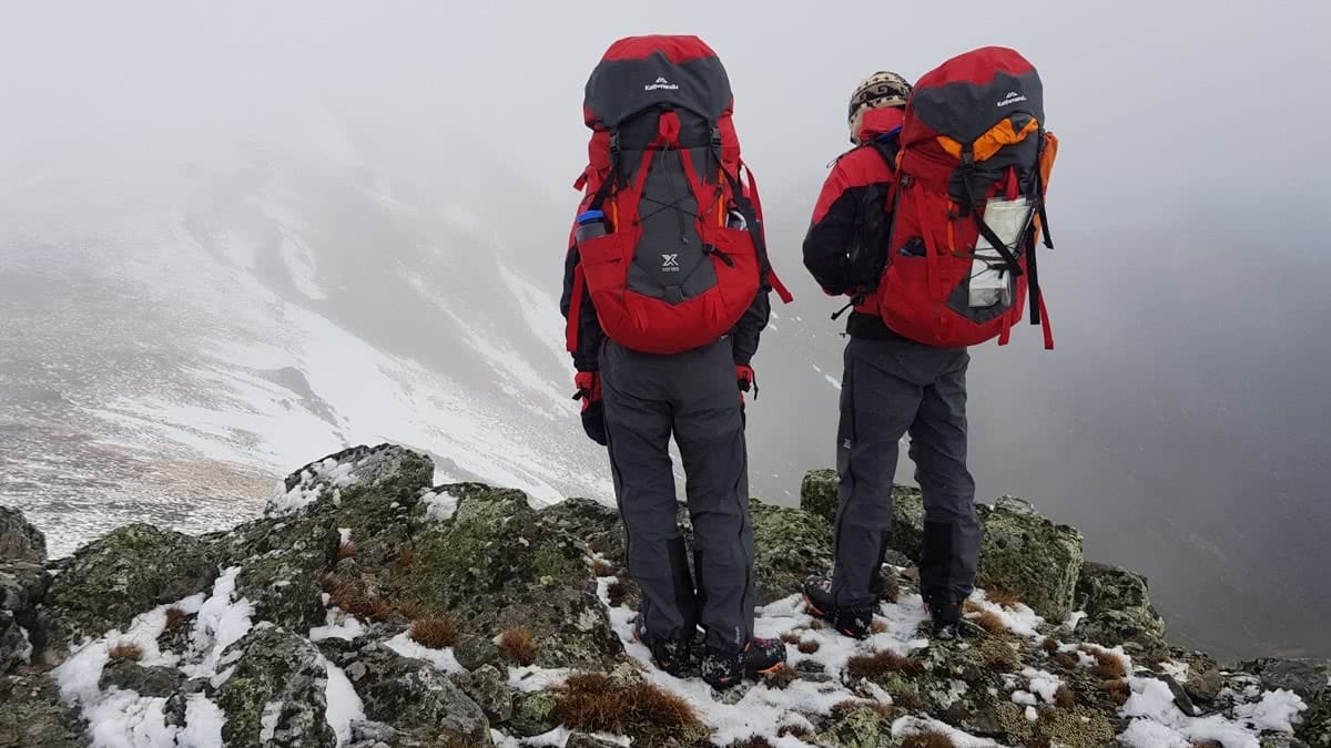 Rachel dimond, kathmandu X We Are Explorers Alpine Trip, Tips for your first winter trip into the backcountry from someone who has been there, snowy mountains Kosciuszko National Park, nsw, packs