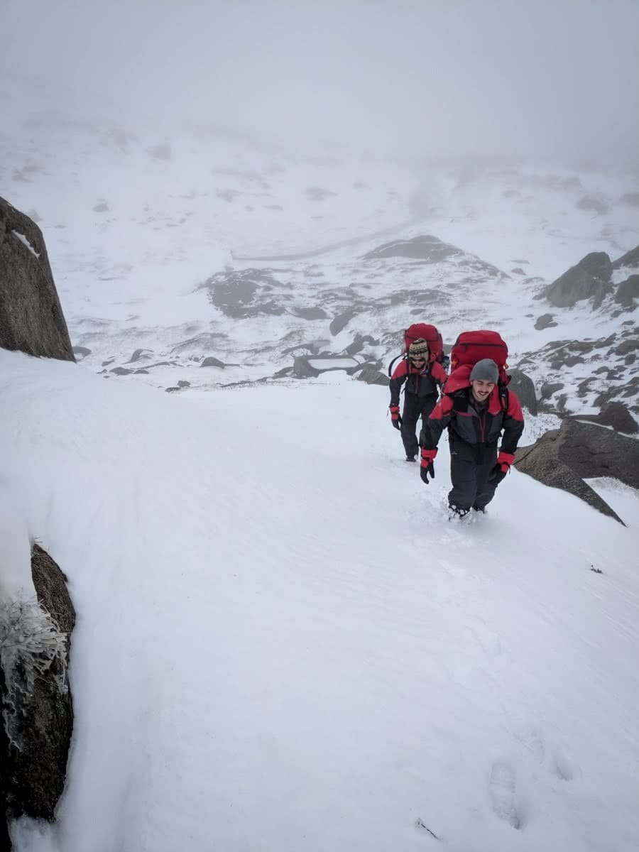 Rachel dimond, kathmandu X We Are Explorers Alpine Trip, Tips for your first winter trip into the backcountry from someone who has been there, snowy mountains Kosciuszko National Park, nsw