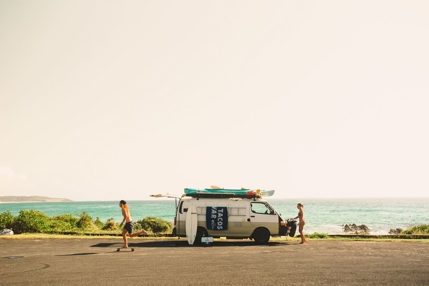 What We Learnt From 4 Years On The Road // Van Life Revisited, mitch cox, Sapphire coast, skateboard, surfboard, ocean