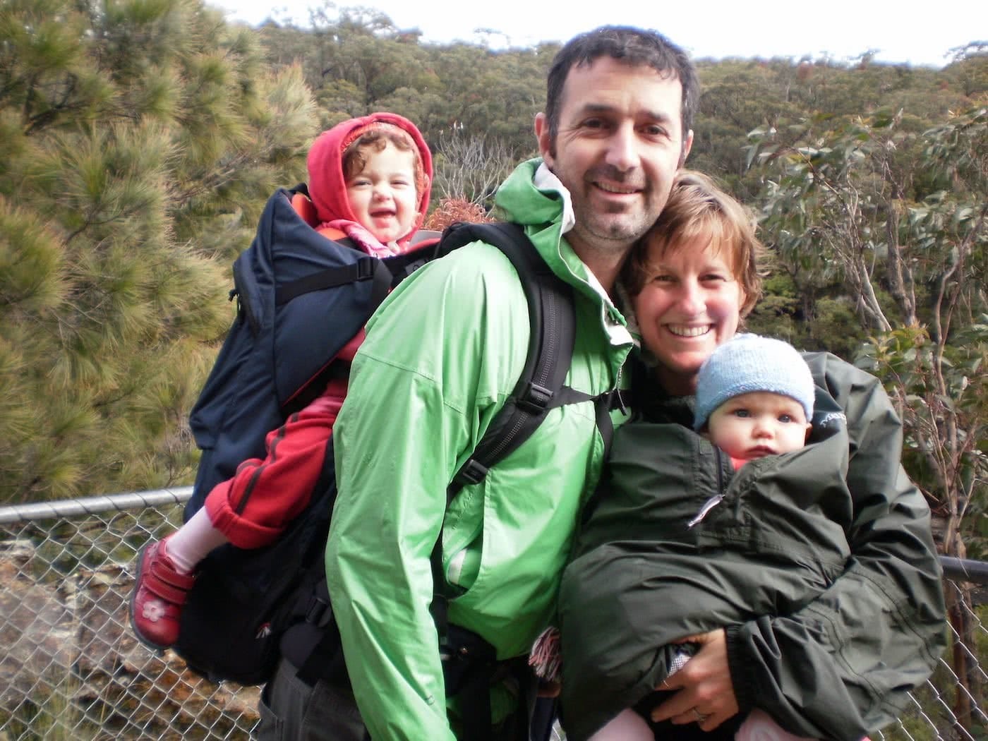 Training Kids Up For Multi-Day Hikes, Helen Cooper, family, baby, toddler, carry backpack, dad, mum, outdoorsy