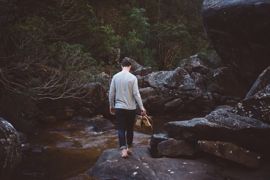 erin mcgauley, glenbrook gorge, teva, microadventure, blue mountains national park, nsw