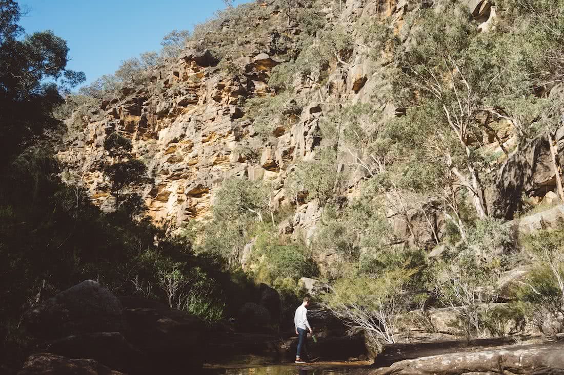 erin mcgauley, glenbrook gorge, teva, microadventure, blue mountains national park, nsw
