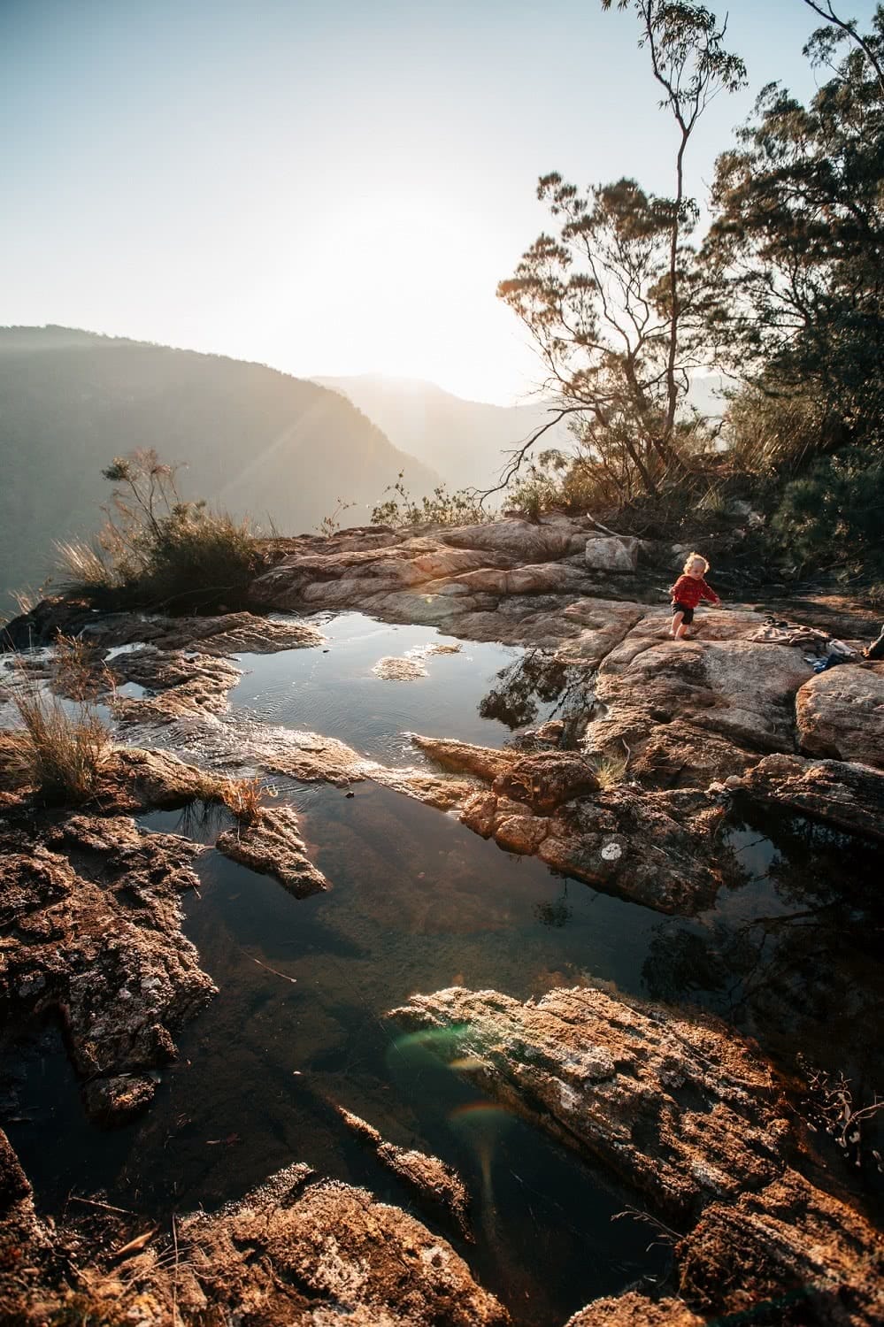 top of a waterfall henry brydon