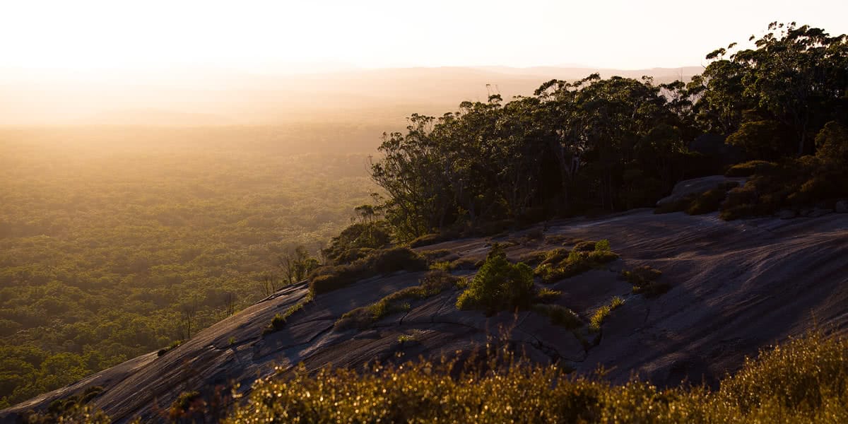 The Bare Beauty Of Bald Rock National Park (NSW) // Photo Essay, Liam Hardy, haze, distance