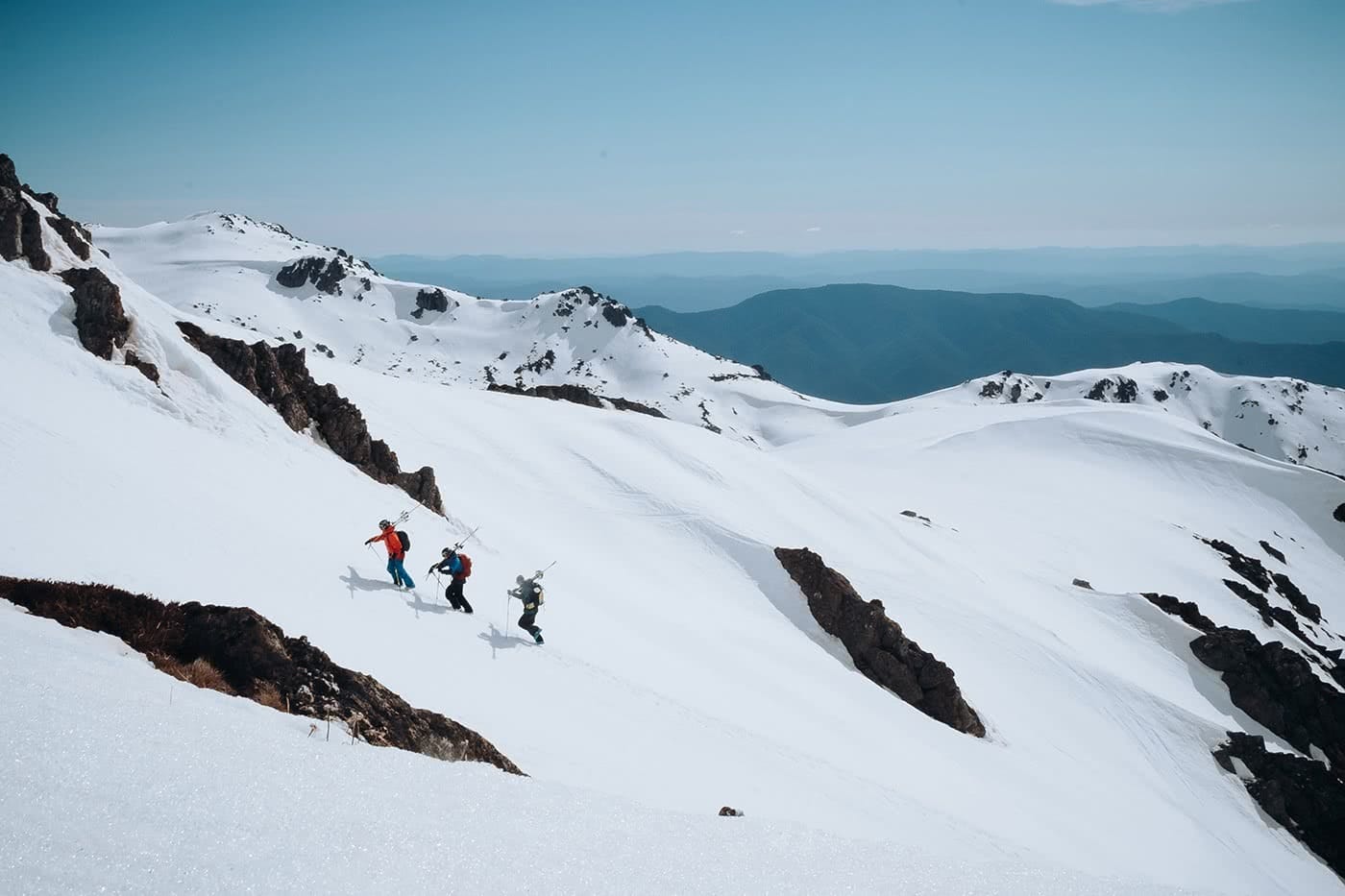 Wait, Australia Has Backcountry Skiing? Is It Any Good? Photo by Ain Raadick or Ben Savage, Arc'teryx event, snow, skiers, fresh