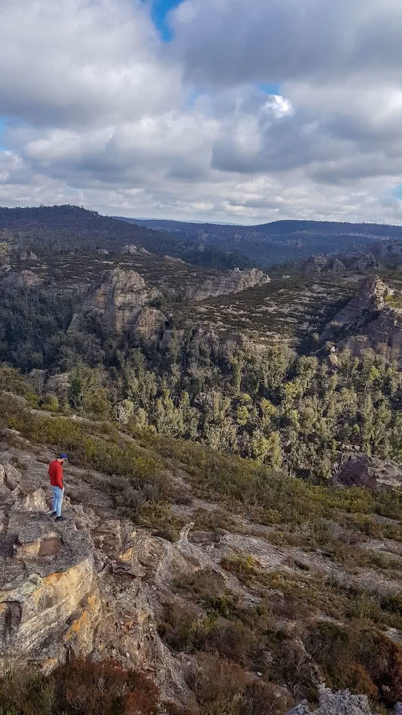 'Get Lost' Near Sydney // 4WD Adventure To The Lost City (NSW), Brooke Nolan, view, blue mountains