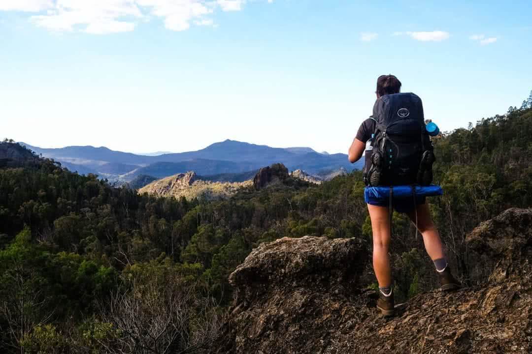 Brooke Nolan // Explorer Of The Month - September '18, backpack, legs, view, standing, strong, distance