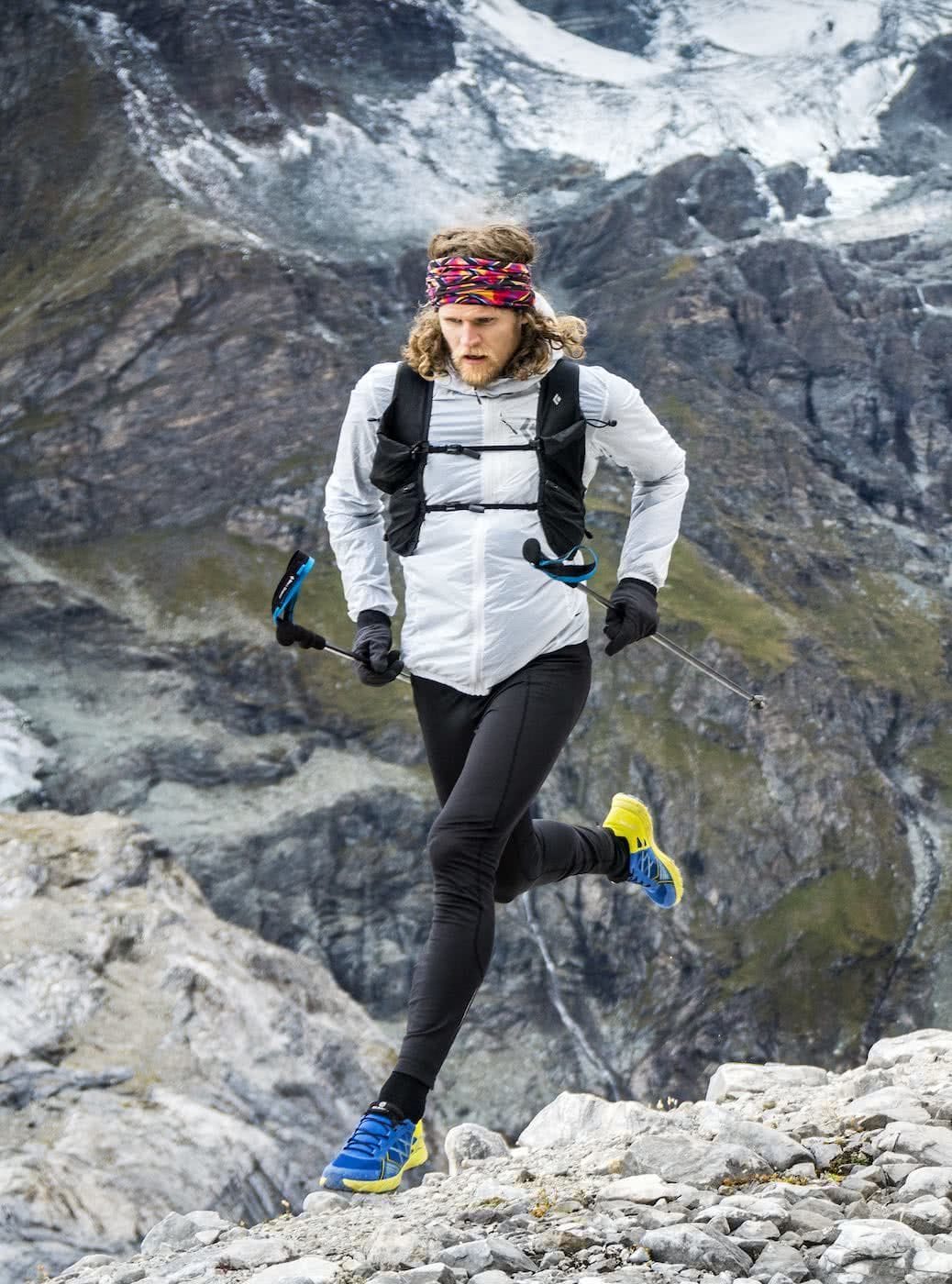 Runner Guy // An Interview With Trail Runner Joe Grant, Photo by Dan Patitucci, mountain, shale, high