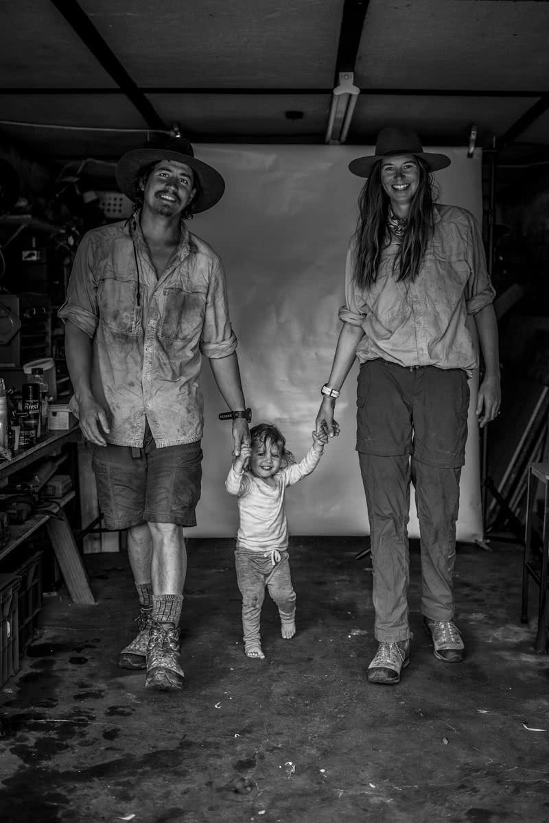 These Adventure Parents Are Re-Writing The Rule Book - Justin and Lauren Jones - family portrait