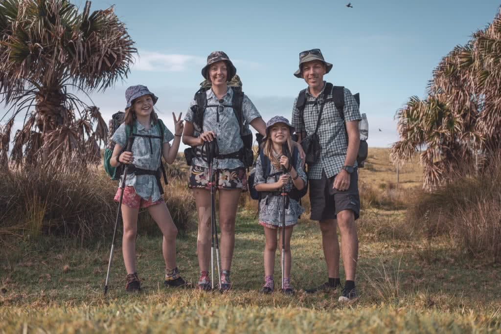 These Adventure Parents Are Re-Writing The Rule Book - Only Footprints family hikers 