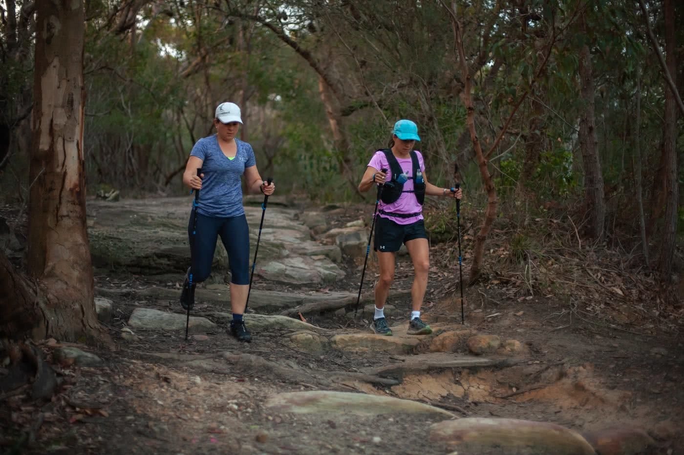 Black Diamond Distance Carbon FLZ Trekking Poles // Gear Review, Karl Reynolds, Manly Dam, trail running month