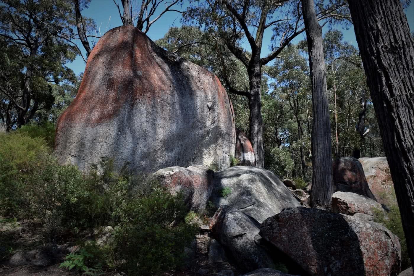Boulders And Bunyips // Four Brothers Rocks - Bunyip State Park (VIC), Alex Kostas, boulders, rocks, rock formation
