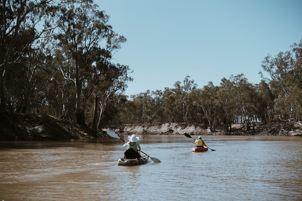 Deniliquin Should Be Your Next Weekend On The River, photo by Ain Raadik, deniliquin, nsw, visit deni, kayaking