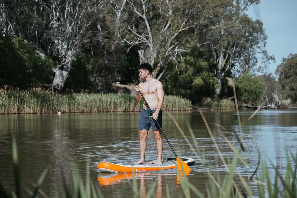 Deniliquin Should Be Your Next Weekend On The River, photo by Ain Raadik, deniliquin, nsw, visit deni, stand up paddleboard