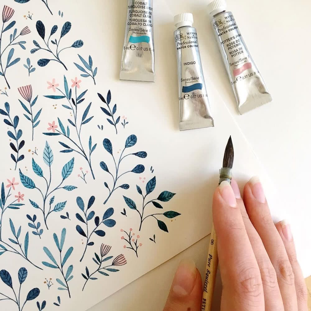 3 Artists Share The Importance Of Nature On Their Practice, Andrina Manon, paintings