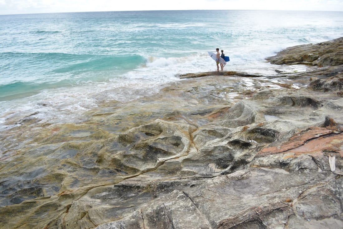 The 21 Best Brisbane Based Outdoor Adventures & Day Trips, Photo by Lisa Owen, stradbroke island, ocean, surf, queensland