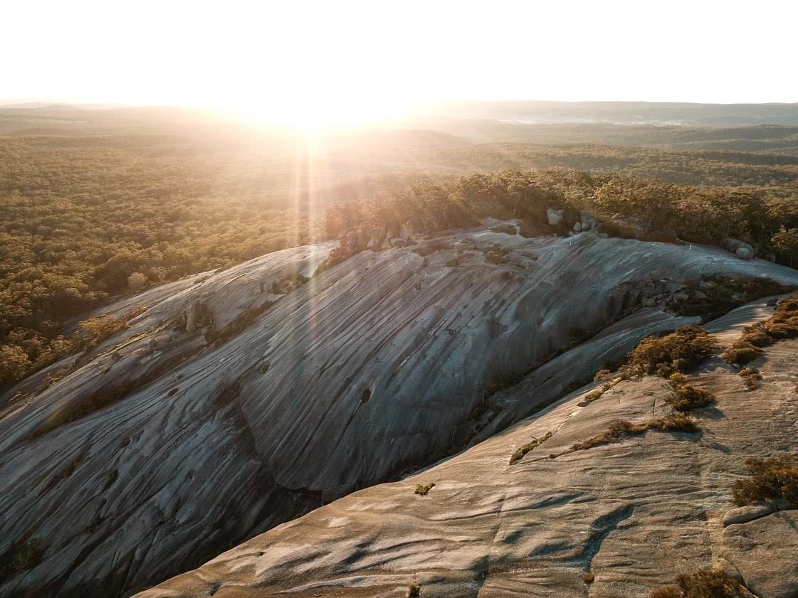 The Best of the New England Highlands (NSW) Dan Parkes granite, sunrise view