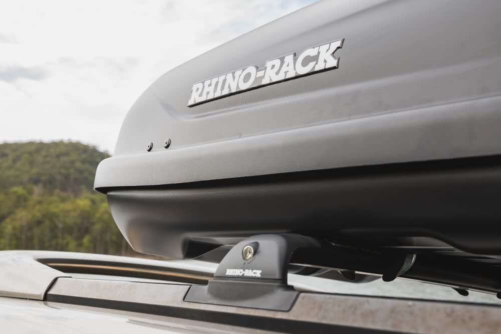 Rhino-Rack MasterFit 320L Roof Box // Gear Review, Nathan McNeil, driving, road, storage