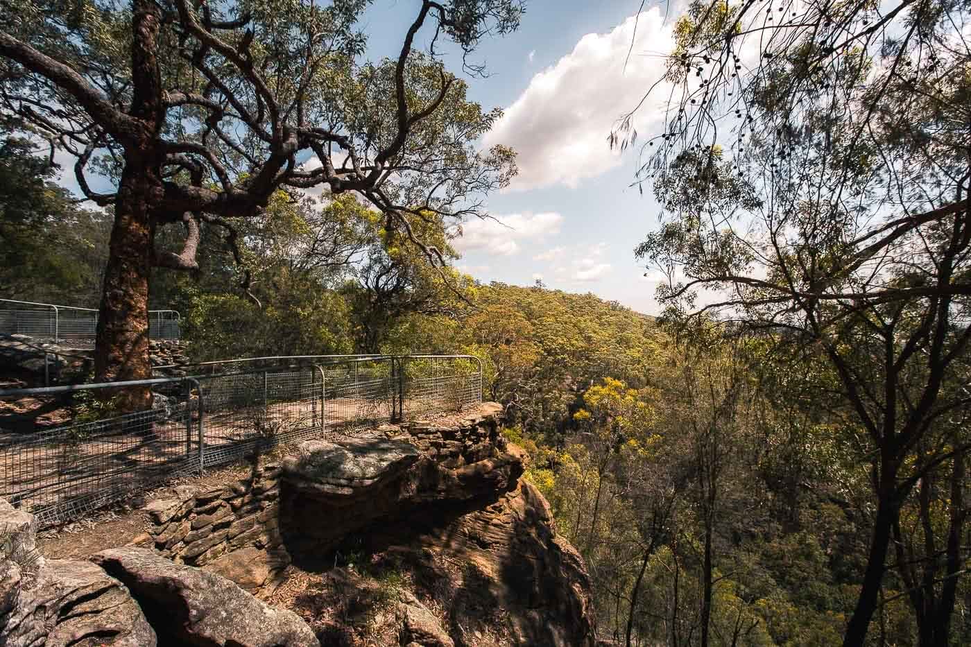 Marges Lookout, Fin Matson, Lower Blue Mountains, lookout