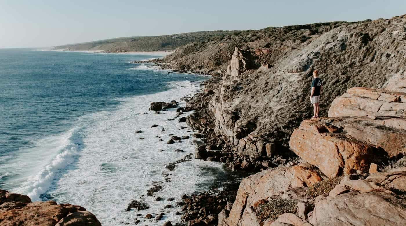 9 Stunning Natural Wonders To Visit In South Western Australia, Wilyabrup Sea Cliffs, photo by Cedric Tang, south western australia, coast, beach