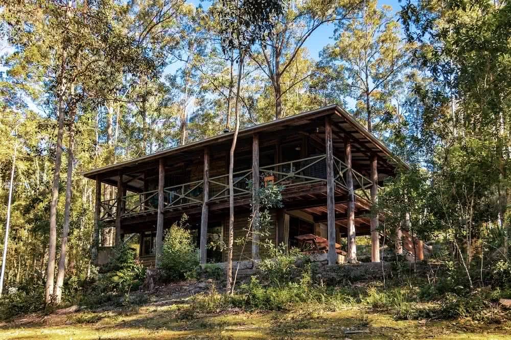 10 Microadventures You Can Do In Dungog, Yes, Dungog, The Treehouse, Carawirry Forest Escape, log cabin