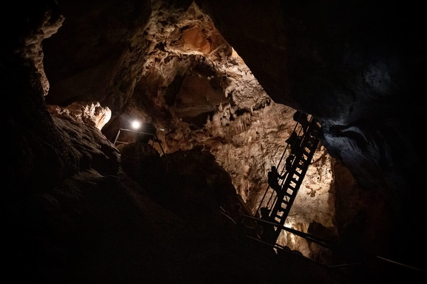 Exploring Wombeyan Caves // A Spelunkin’ Marbleous Weekend (NSW), photo by Tim Ashelford, wollondilly cave, tour, ladder, nsw