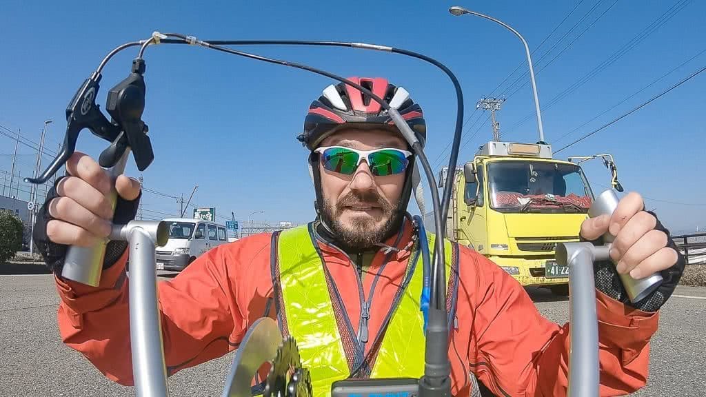 Josh Just Handcycled The Length Of Japan For Charity, josh stinton,, handcycle, apricot, outspire