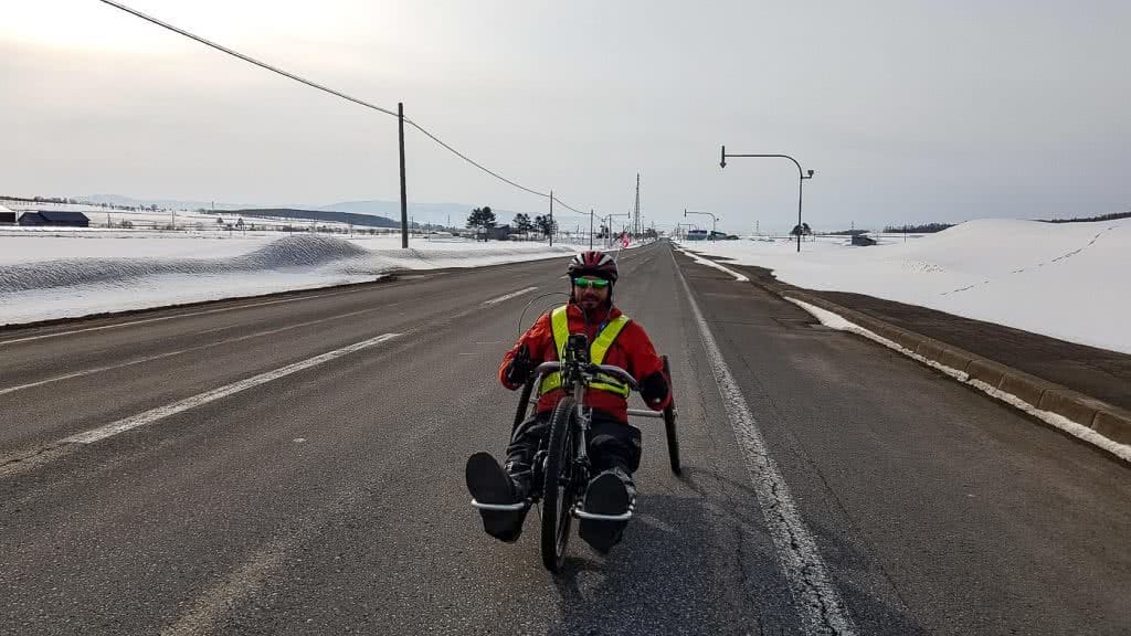 Josh Just Handcycled The Length Of Japan For Charity, josh stinton,, handcycle, apricot, outspire