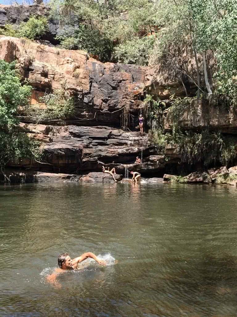 From Kalbarri To The Kimberley – How To Drive Through North West Australia, Gibb River Road, photo by Ashlee Kehoe Sporton, wild swimming