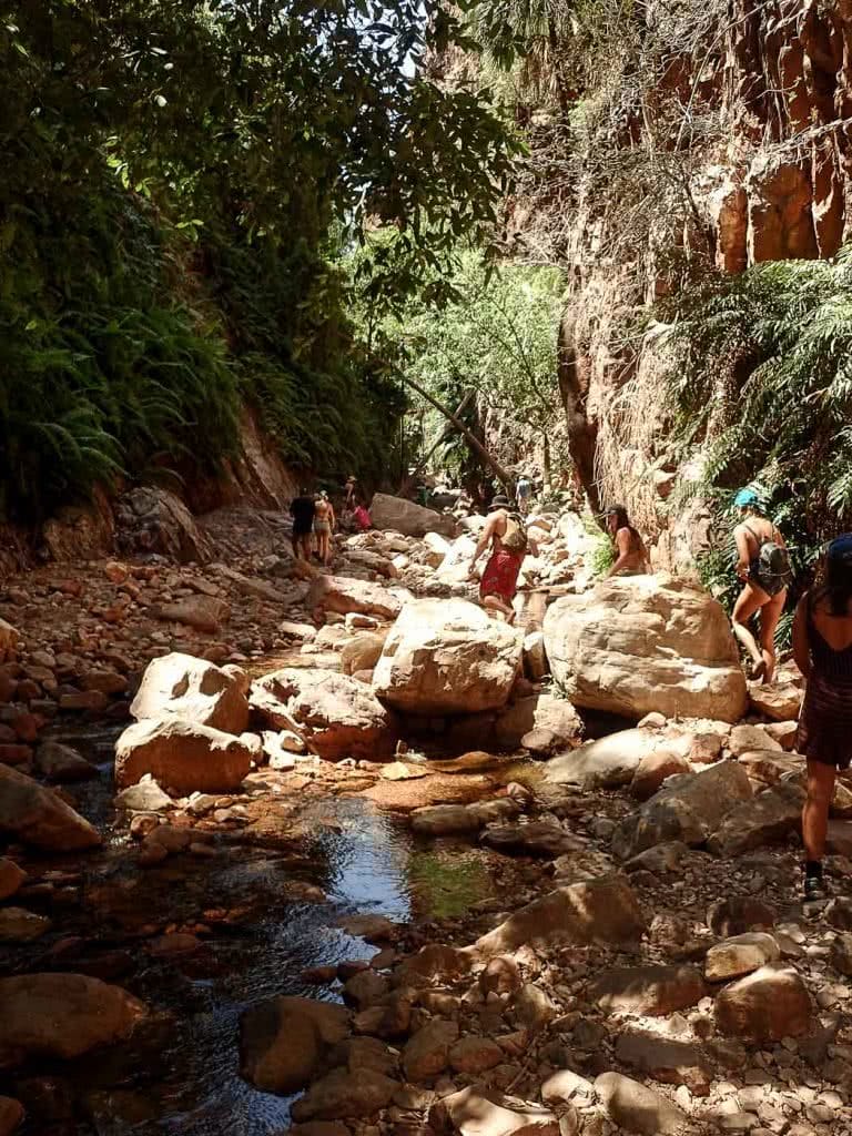 From Kalbarri To The Kimberley – How To Drive Through North West Australia, El Questro gorge walk- Gibb River Road, photo by Ashlee Kehoe-Sporton, hike