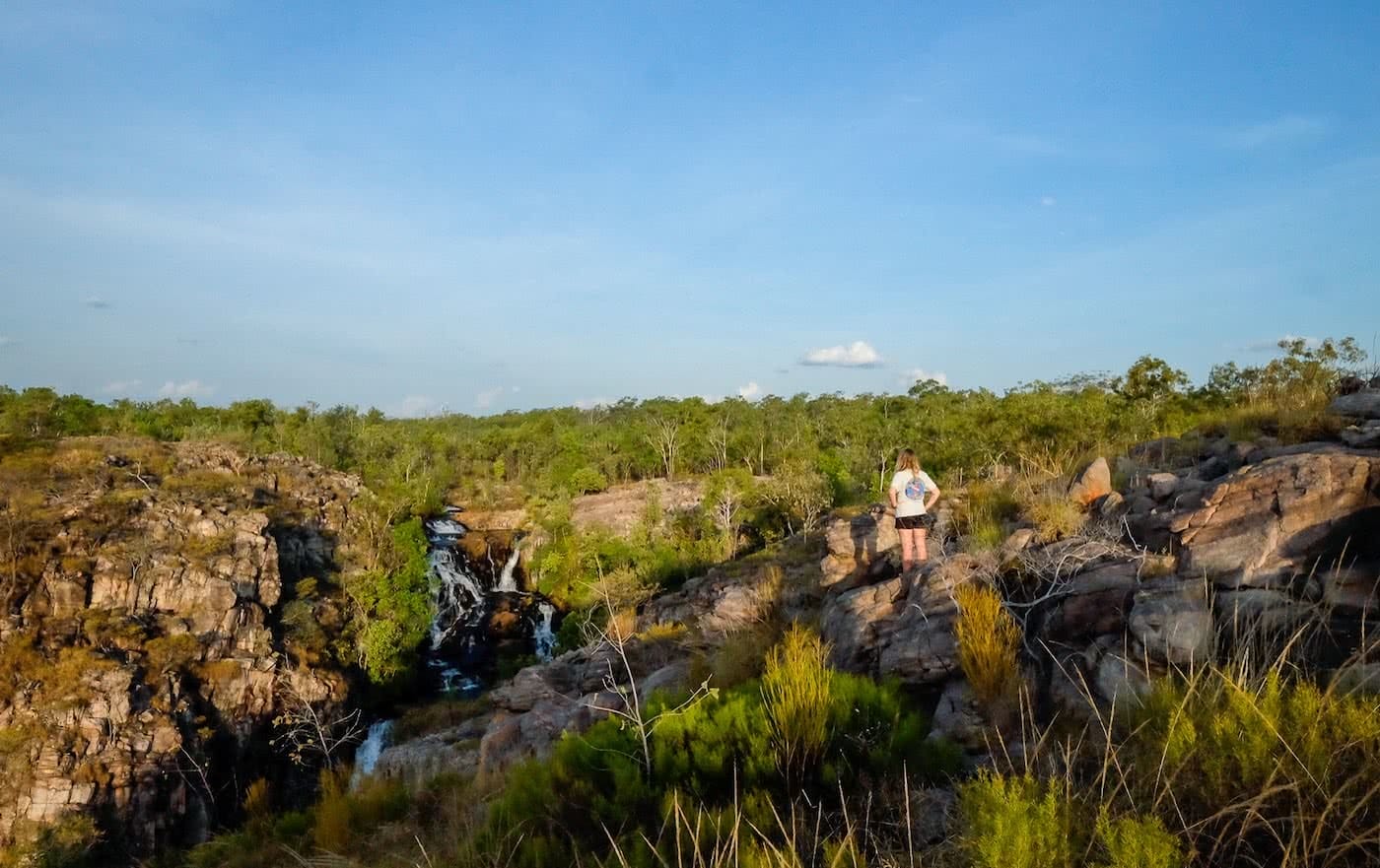 5 Days on the Jatbula Trail (NT) Eliot Daffie waterfall, desert creek