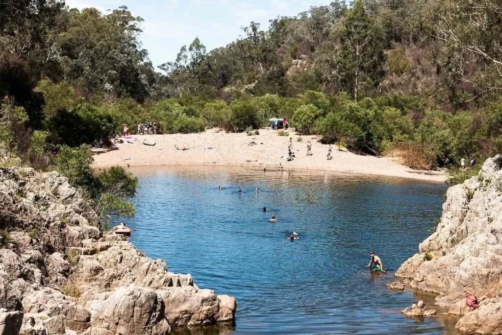 Blue Pools, Vic, Patrick Corden, wild swimming, waterhole, billabong