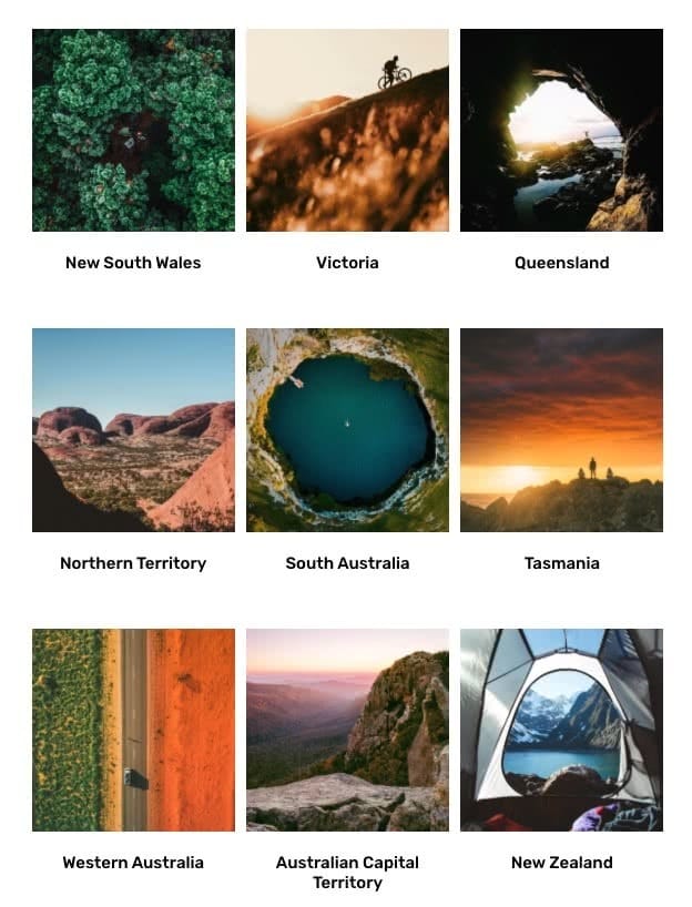 Explorer Your Backyard Landing Pages Screenshot