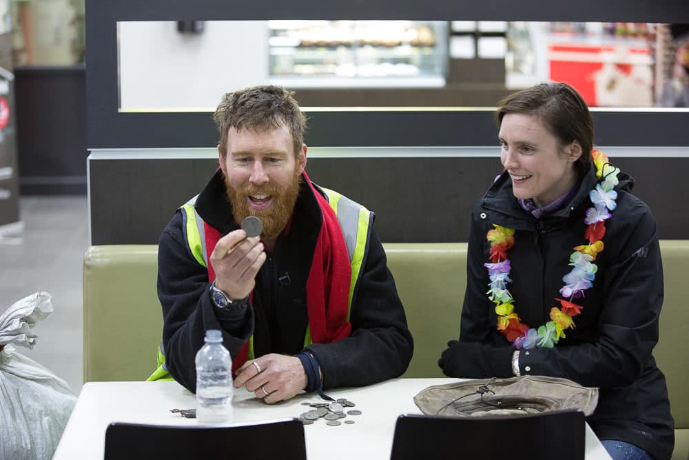 Why This Bloke Walked 90km To Work, Beau Miles, photo by Rodney Dekker, walk to work, melbourne, shoulder