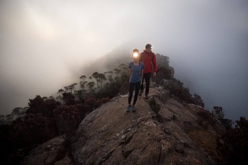 How To Choose A Great Pair Of Hiking Boots (And Why You Need Them), Photos by Jake Anderson, Merrell, choosing hiking boots, tasmania, hiking, trail running, mid-cut, low-cut, ridge, headtorch