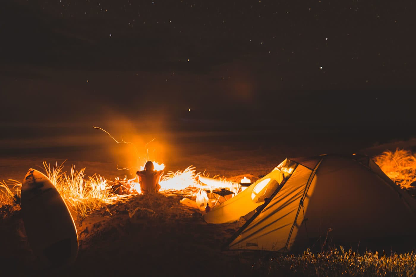 The Best Camping Near Melbourne, shot by Pat Corden, Gippsland, campfire, beach, coastal, camping, victoria, near melbourne