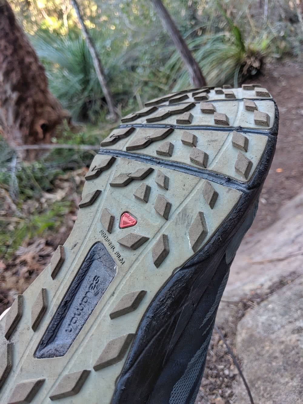 Salomon Sense Ride 2 Trail Runners // Gear Review, by Aidan Howes, trail running, grip