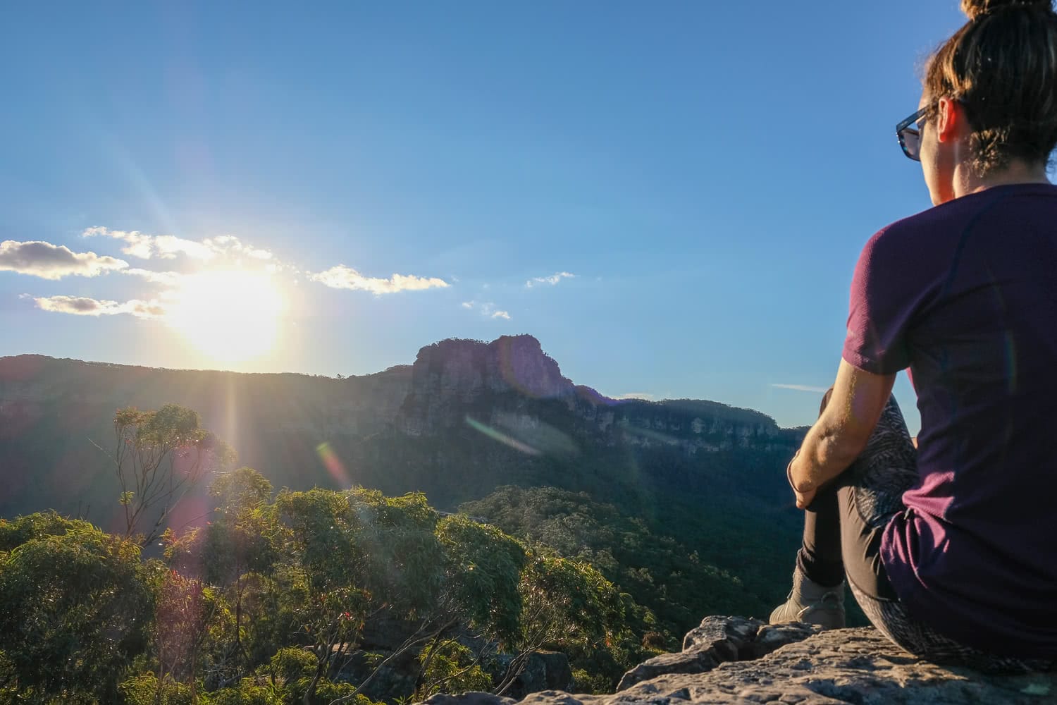 Furber Steps reopen, Ruined Castle, Blue Mountains, Brooke Nolan