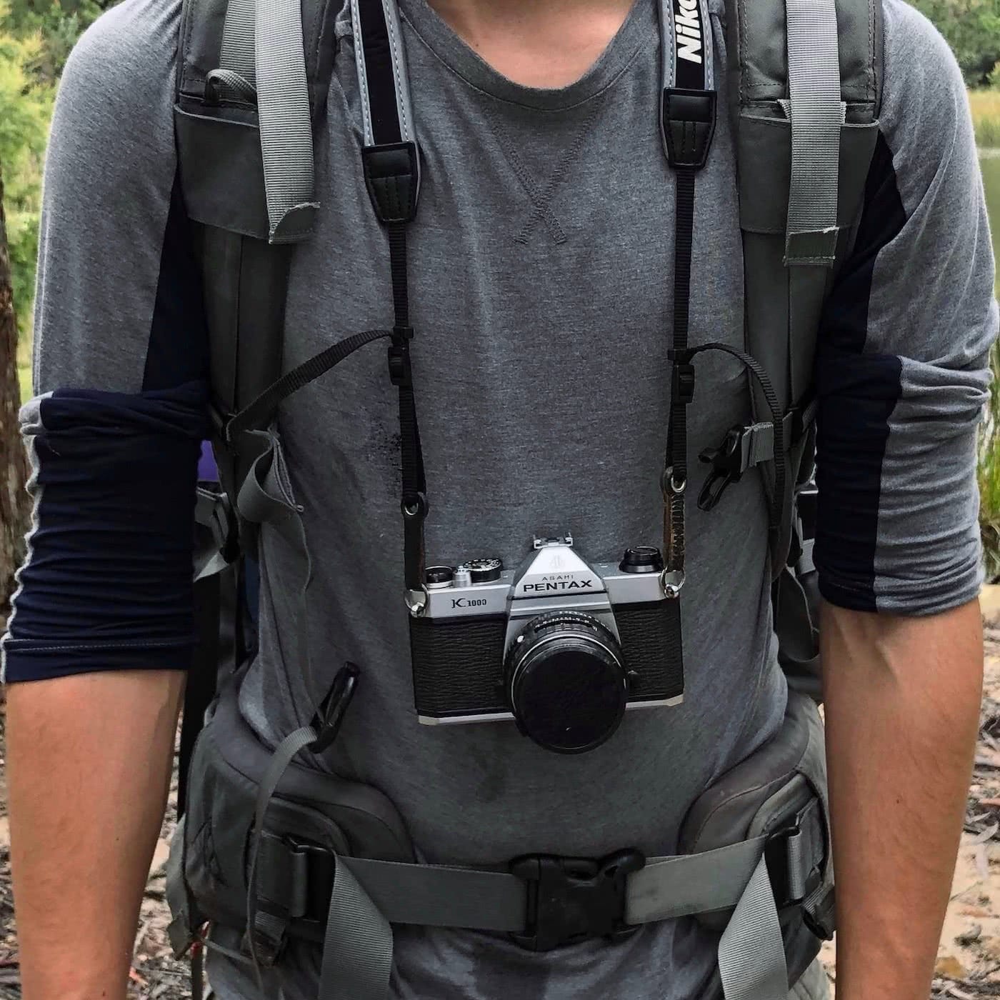 An Explorer's Guide To Hiking With A Camera by Zac de Silva how not to strap in your camera