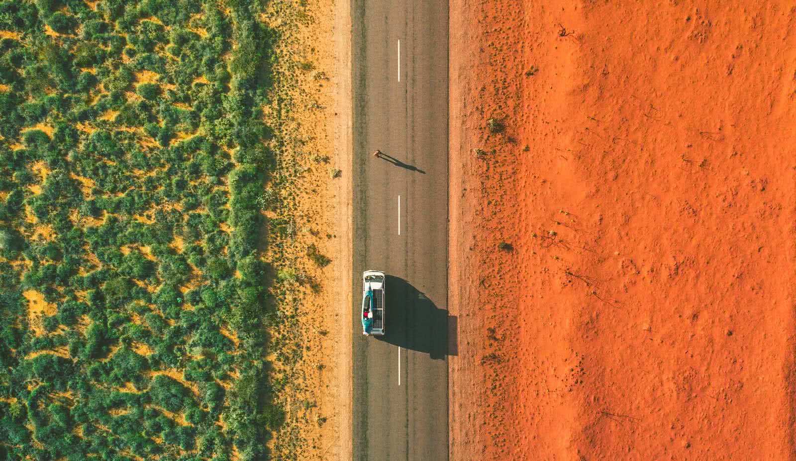 big vans travel fast down under in oz