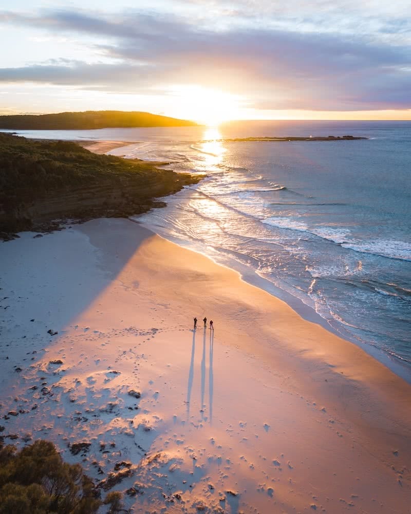 Great Australian Survivors’ Trek Reaches Sydney, Nic Morley photography, james squire, sunrise, east coast, drone